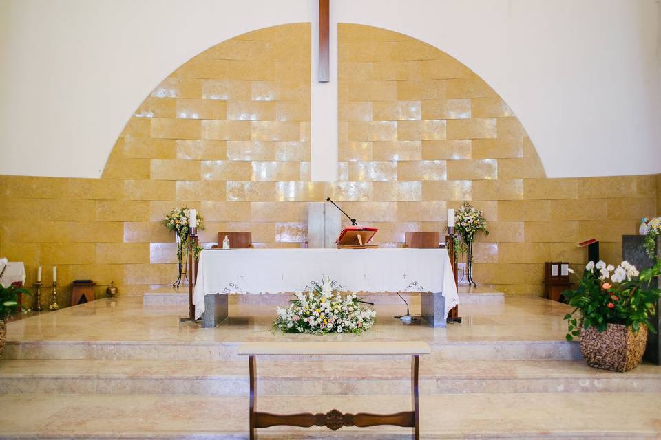 Decoração do altar