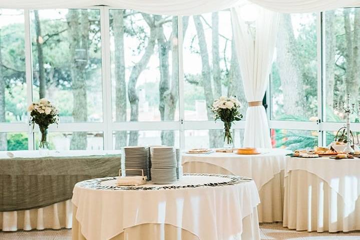 Decoração do Buffet