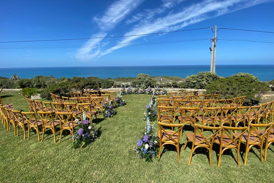 Decoração cerimónia