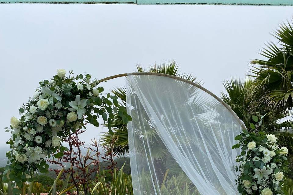 Decoração cerimónia