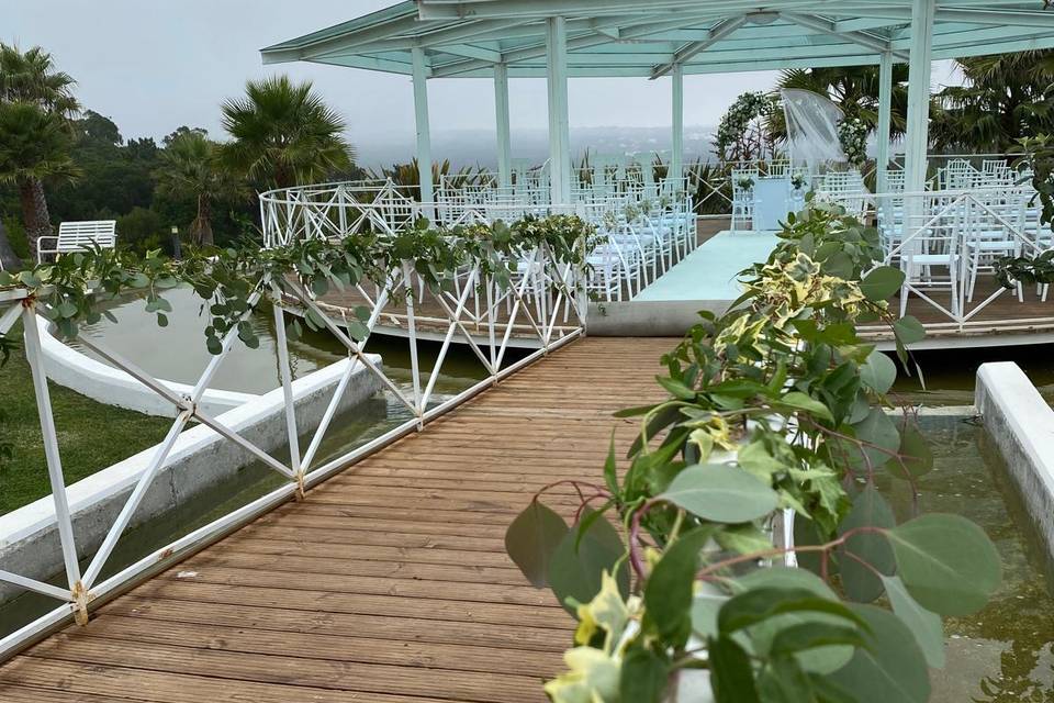 Decoração cerimónia