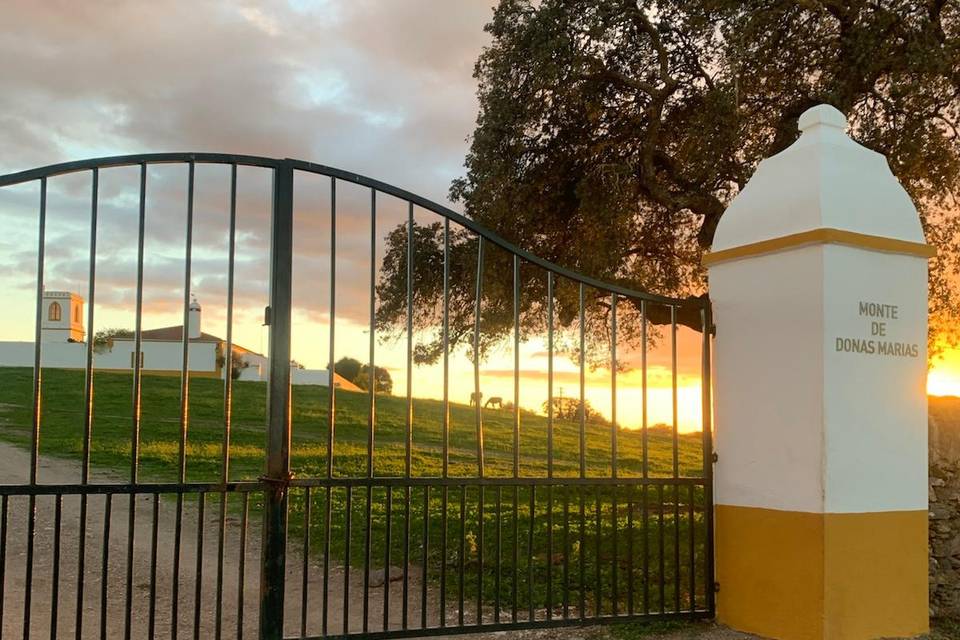 Entrada da Herdade