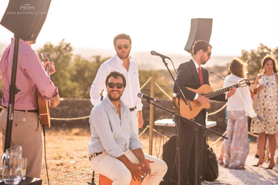 Festa ao Pôr do sol
