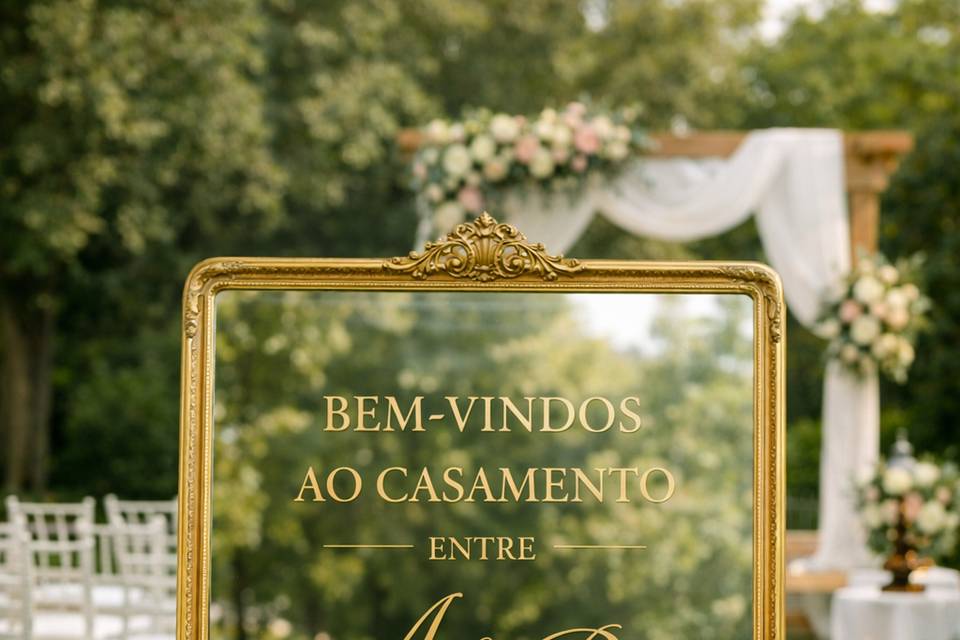 Vinil recortado p/ aplicação
