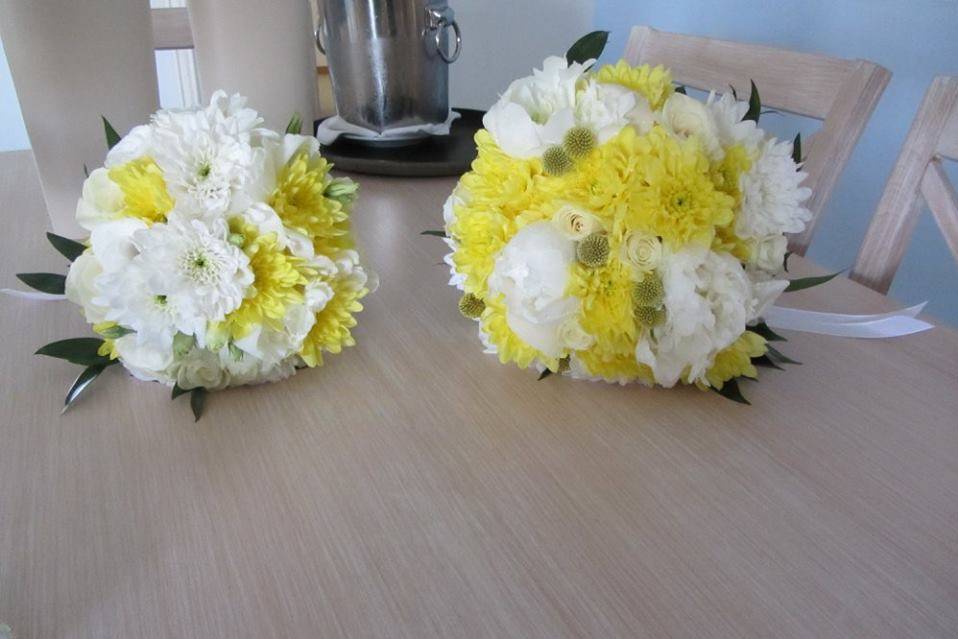 Bouquet de noiva e dama