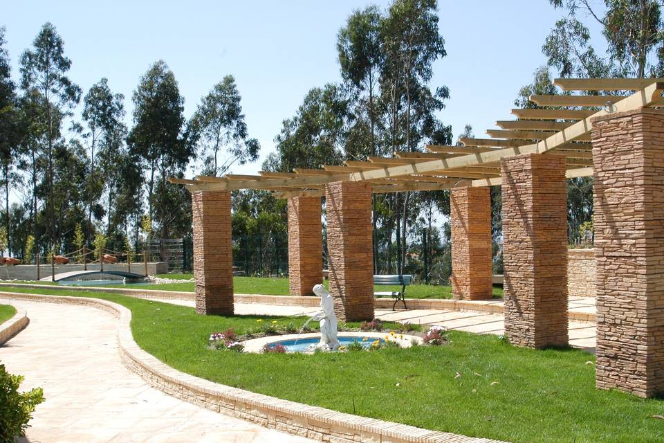 Jardim colunas