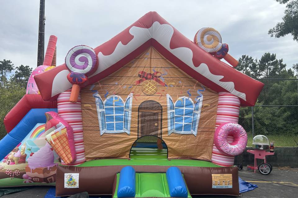 Casinha insuflável