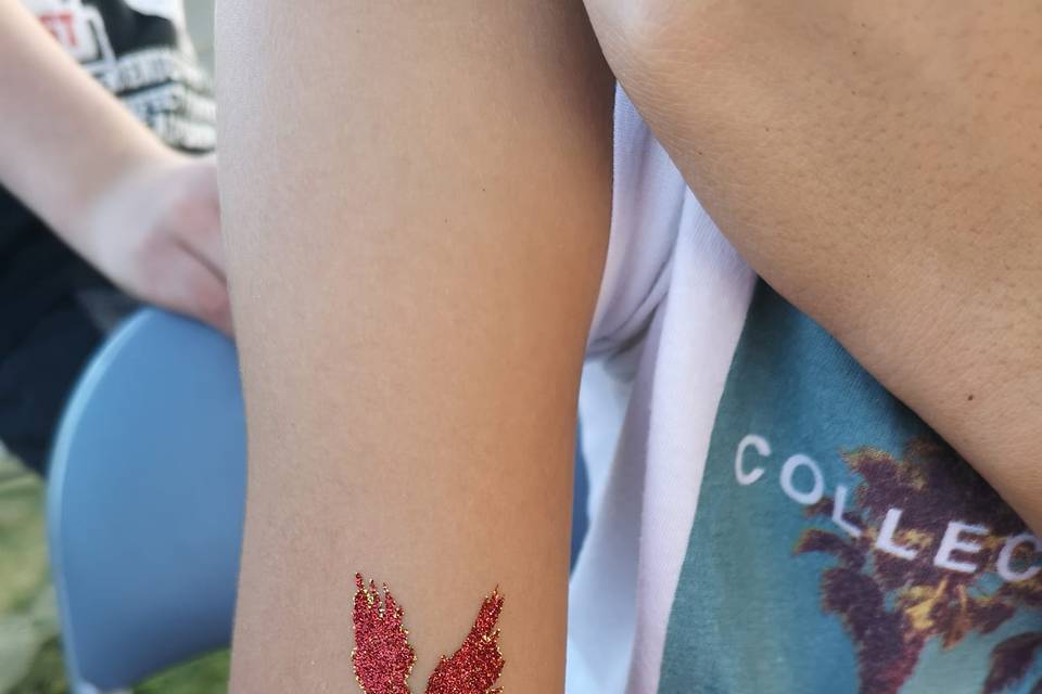 Glitter Tattoo Benfica