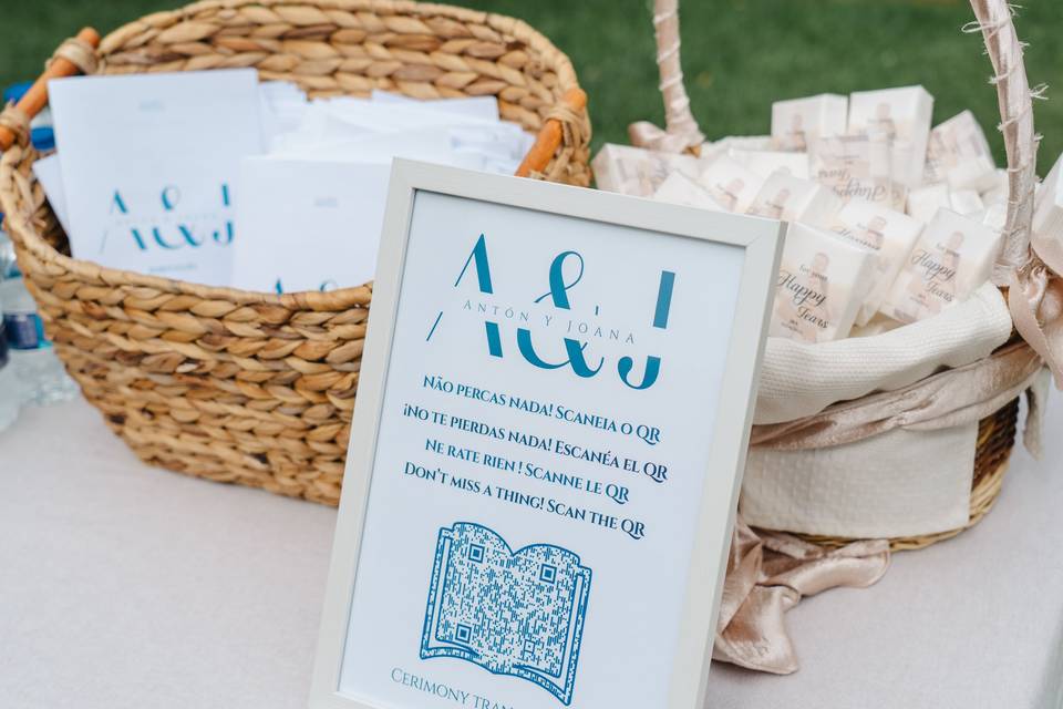 Entrada - Decoração Cerimónia