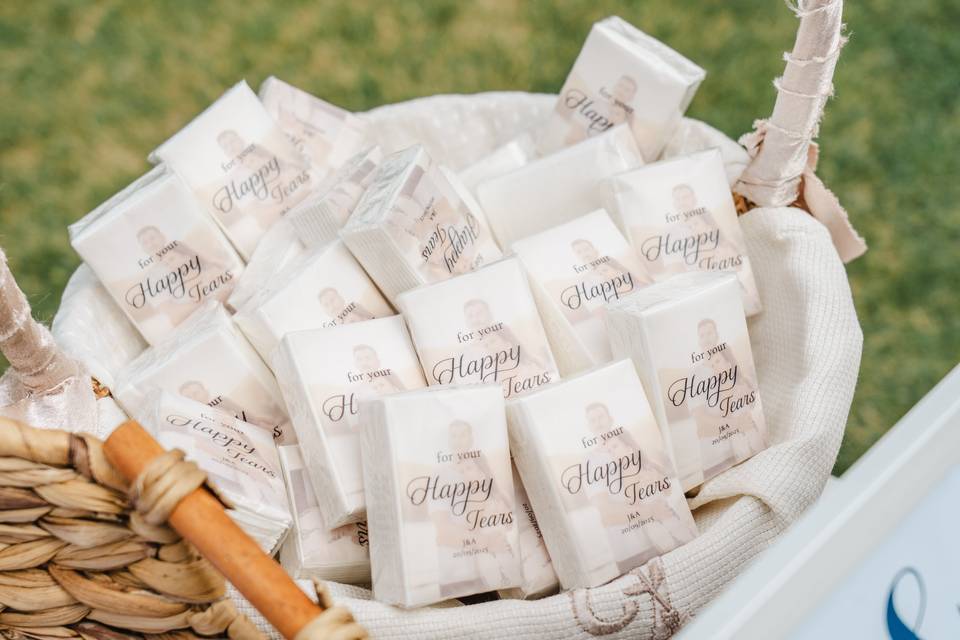 Lágrimas felizes - personaliza