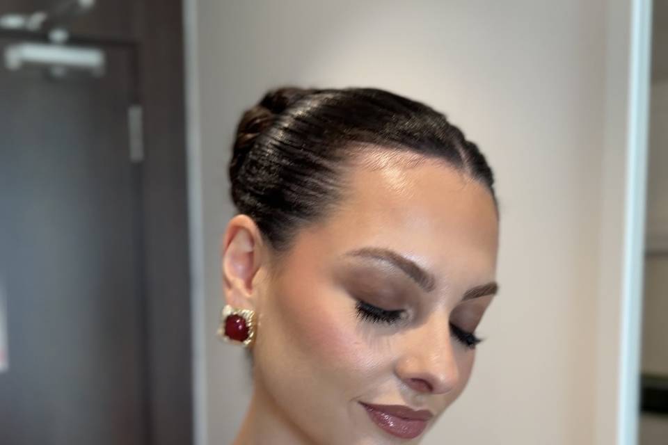 Cabelo e maquilhagem