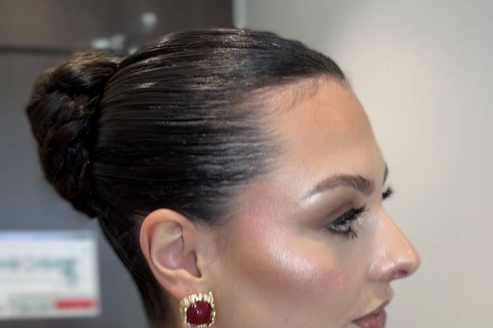 Cabelo e maquilhagem