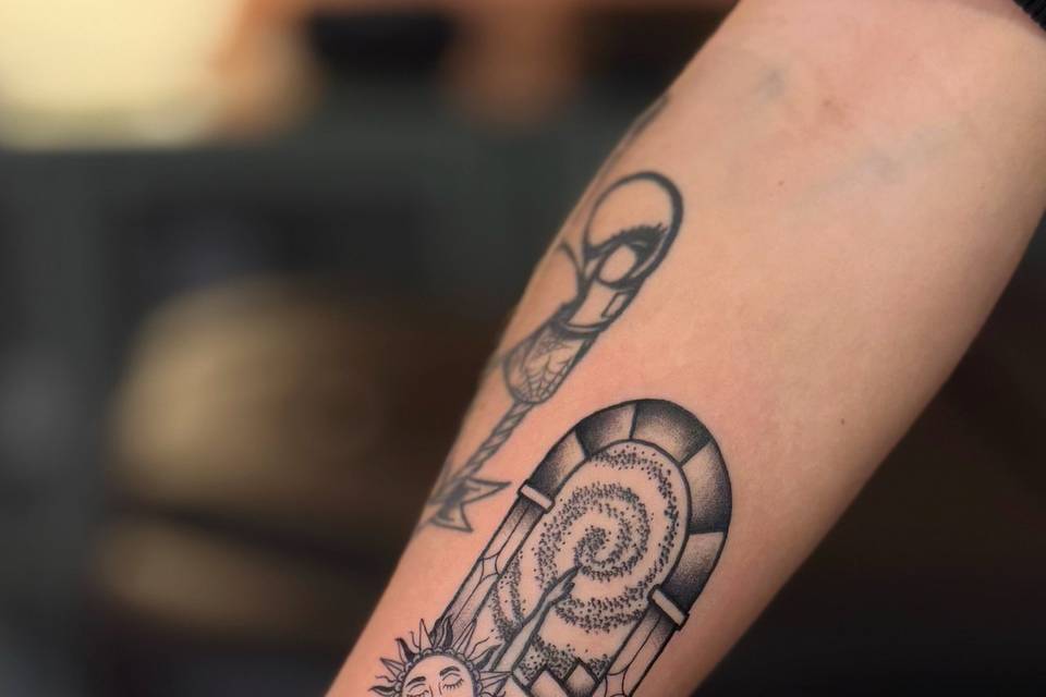 Tatuagem Blackwork/Old School