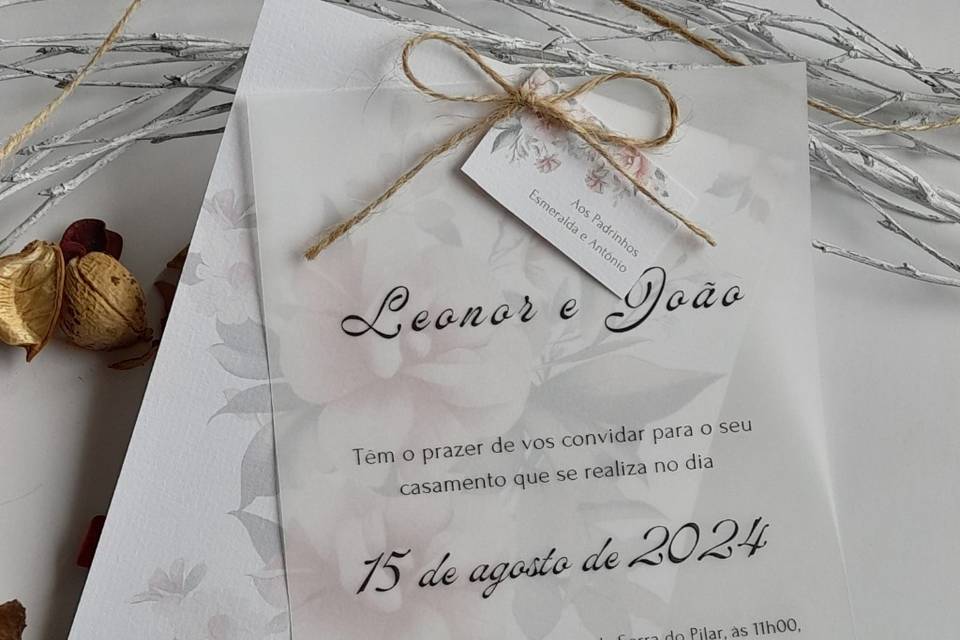 Convite casamento