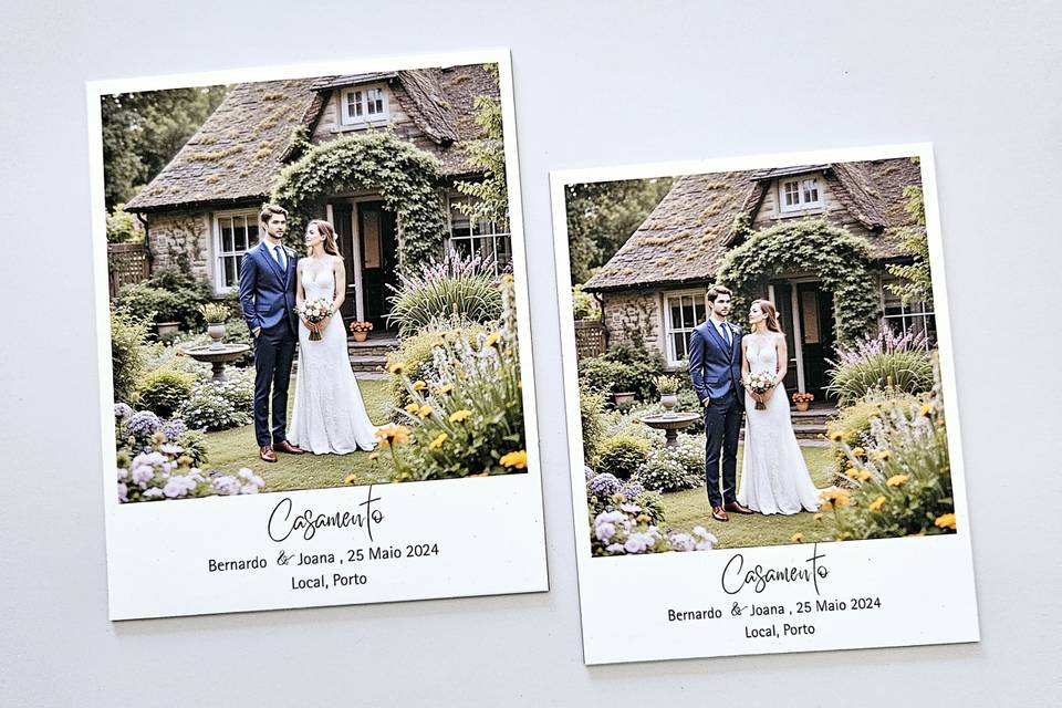 Convite de Casamento