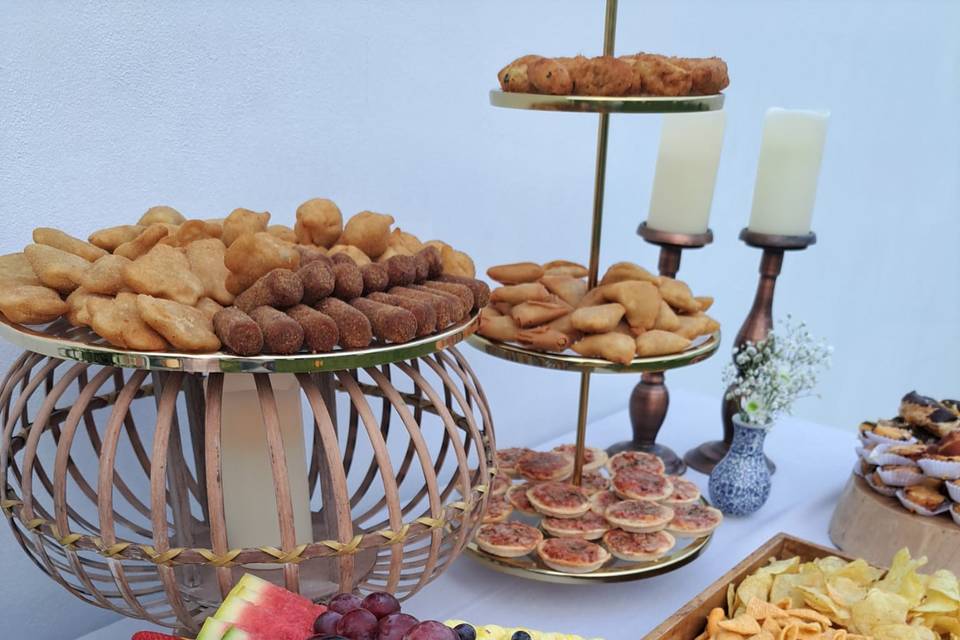 Wedding breakfast em casa