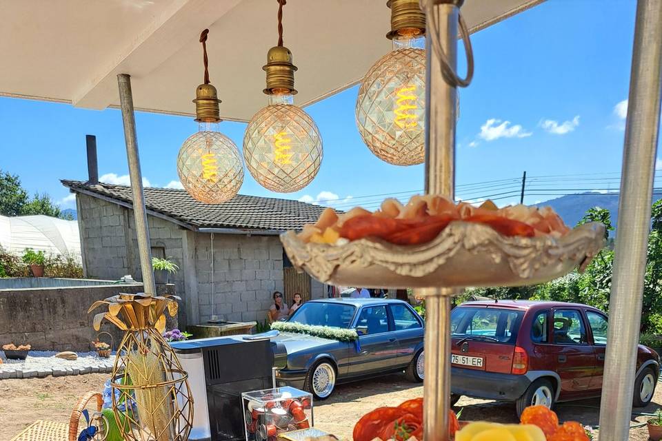 Wedding breakfast em casa