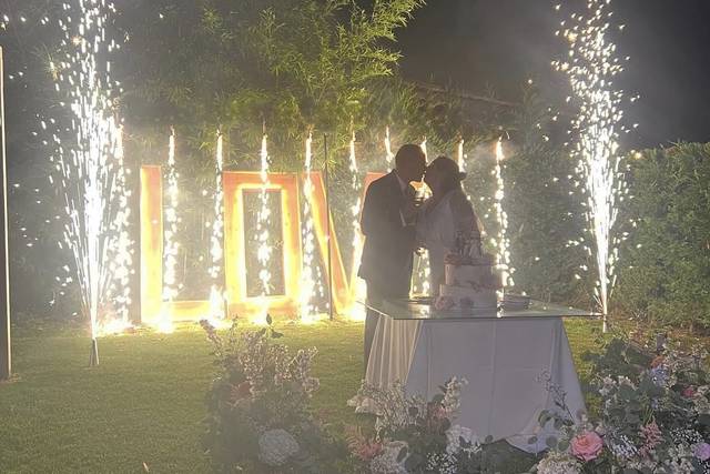 Letras LOVE & Fogo