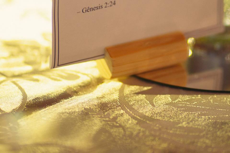 Identificação de mesas