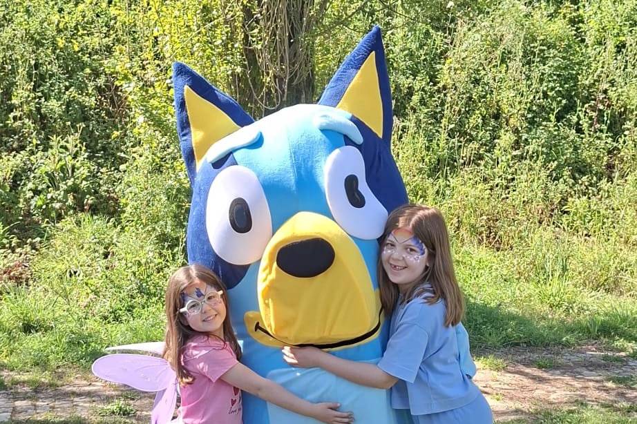 Mascote Bluey