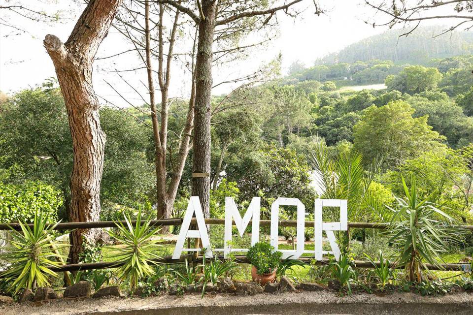 Entrada na quinta