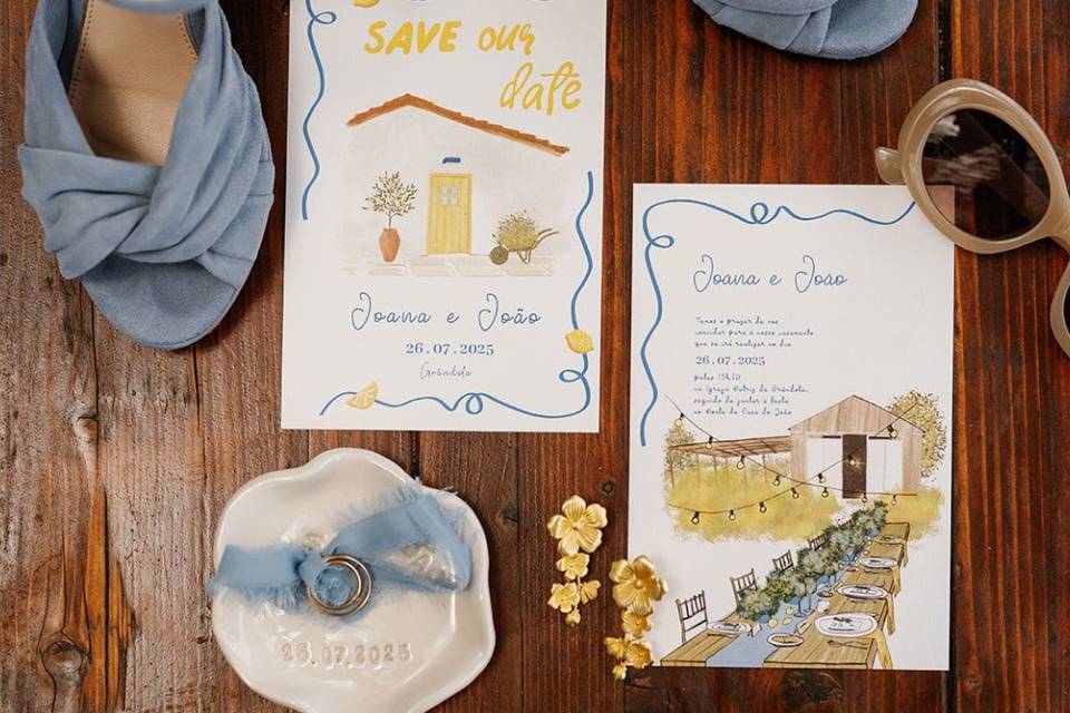 Convite e sabe the date