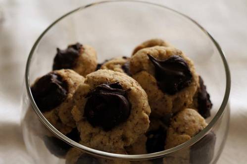 Biscoitos de avelã