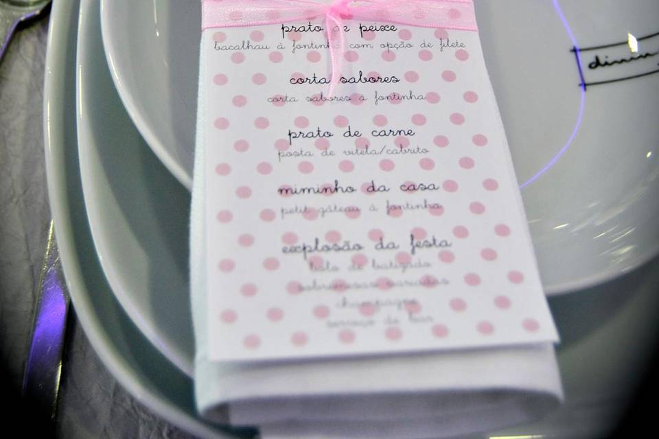 Exemplo menu