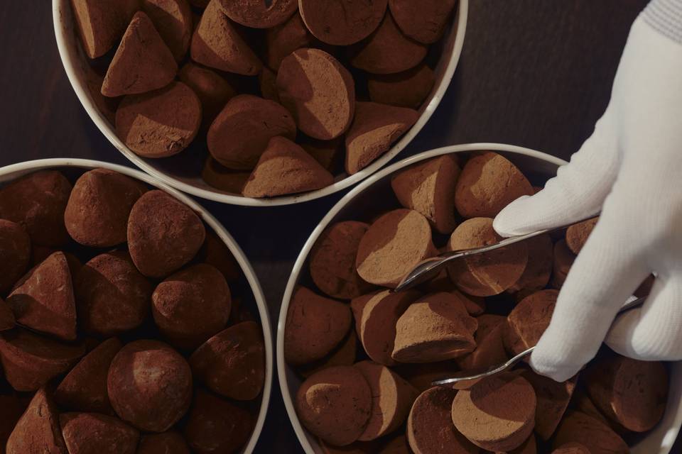 4 tipos de truffas de chocolat