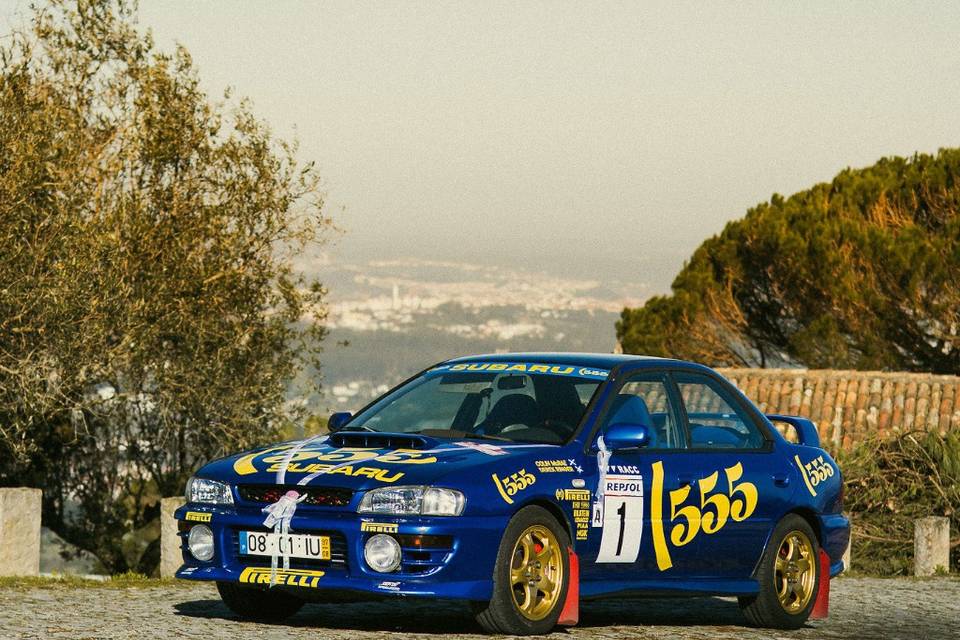 Subaru impreza wedding