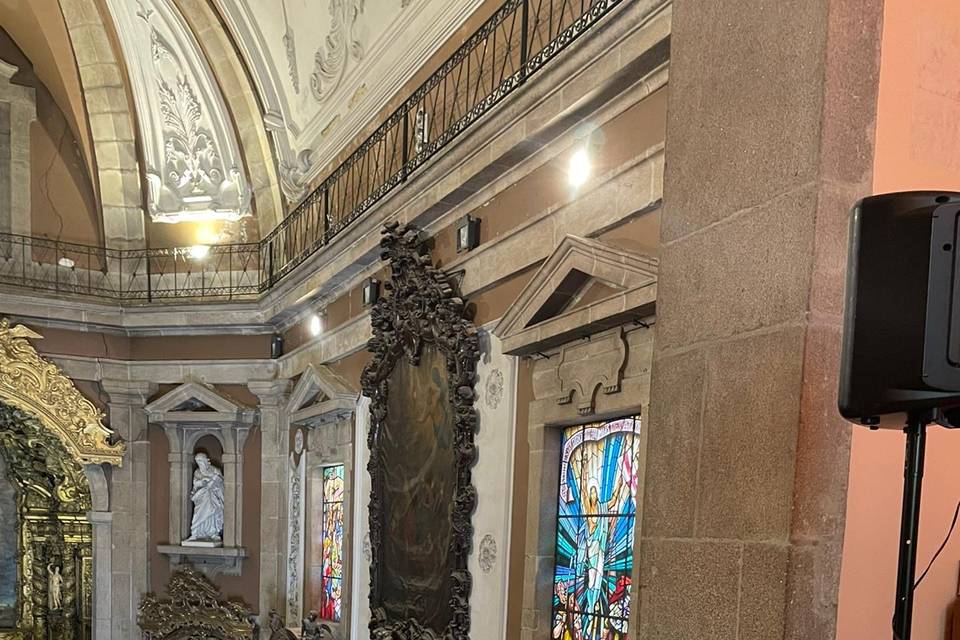 Voz cerimónia religiosa