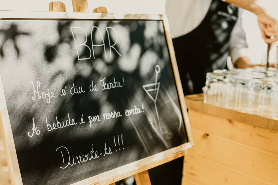 Casamento copo d'água