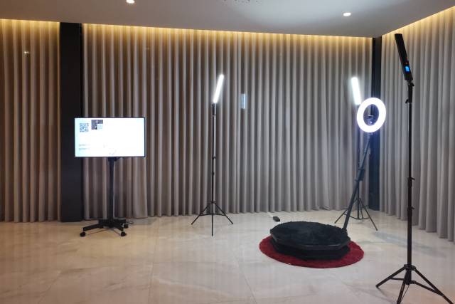 Nosso photobooth 360º