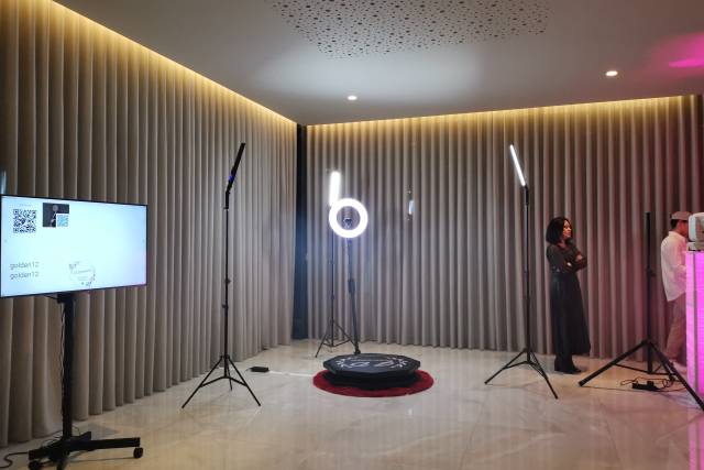 Nosso photobooth 360º