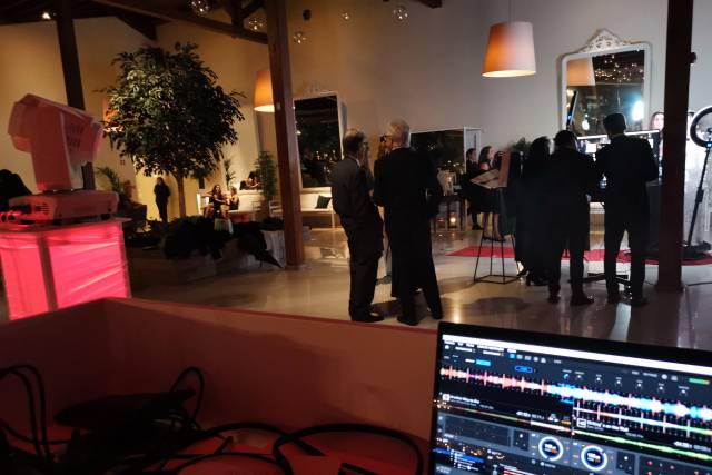 Uma vista do centro de control