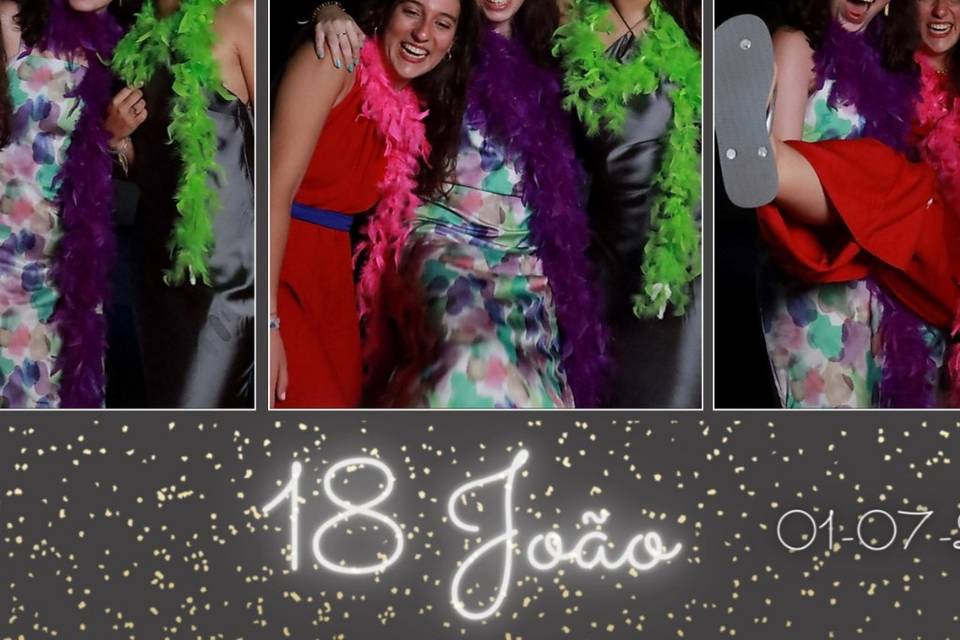 Mirror booth aniversário