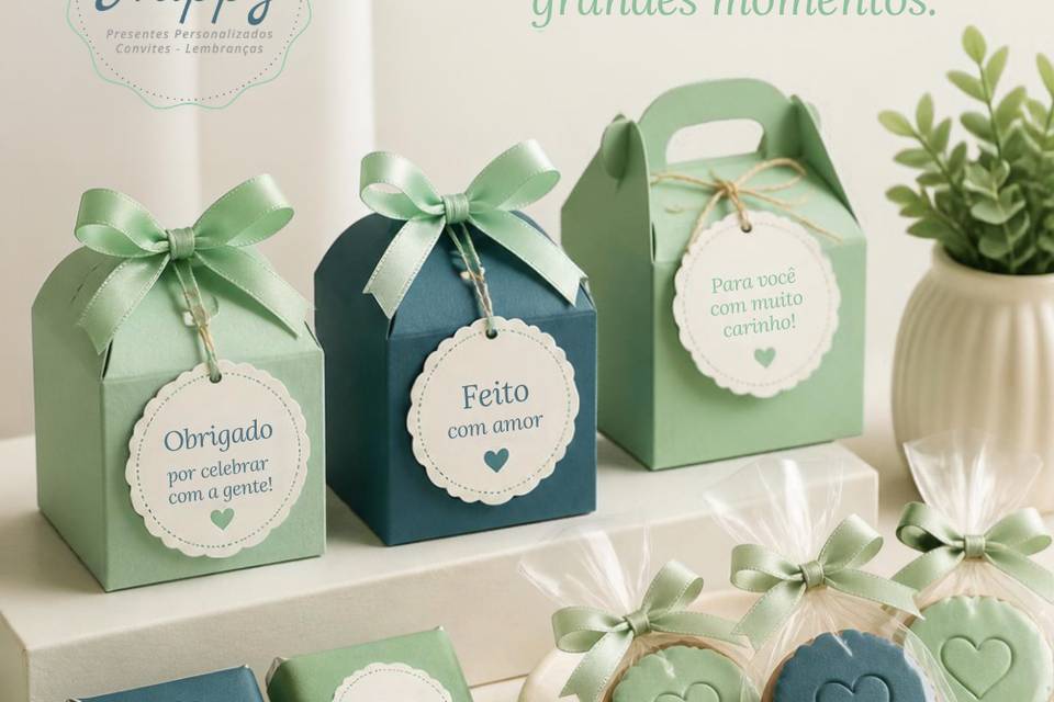 Lembranças personalizadas
