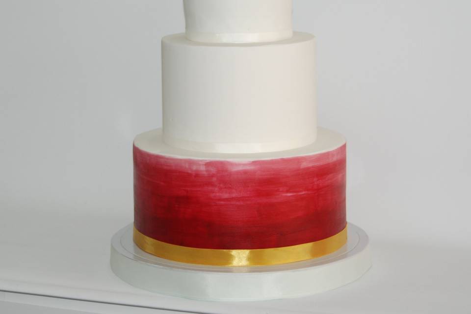 50 Anos Casados - Grãos de Açúcar - Bolos decorados - Cake Design