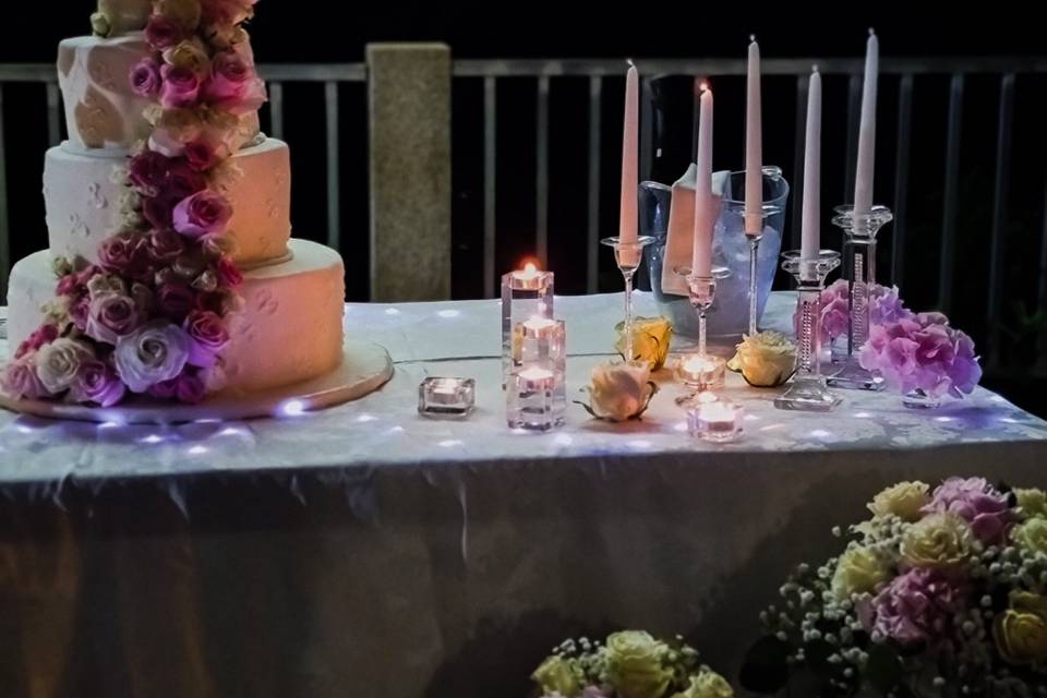 Mesa bolo de noiva
