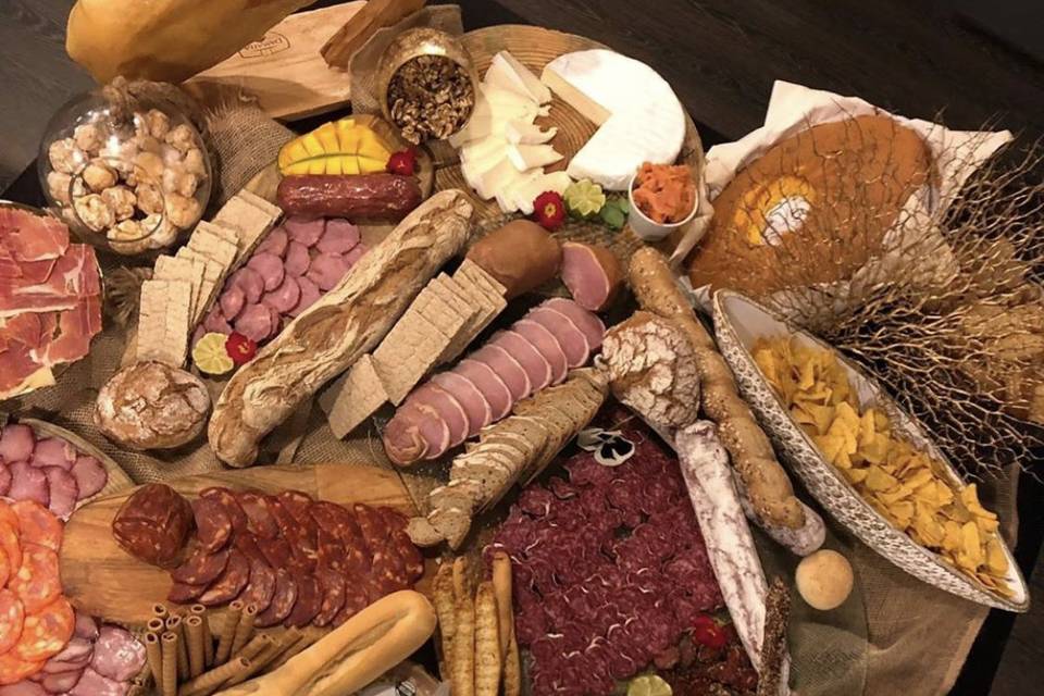 Mesa de enchidos