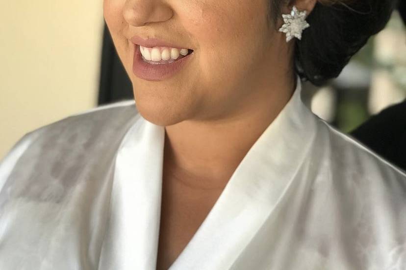 Penteado e makeup