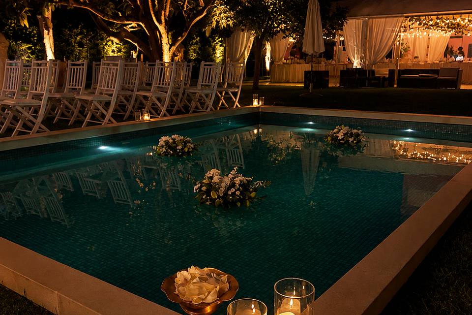 Piscina da casa