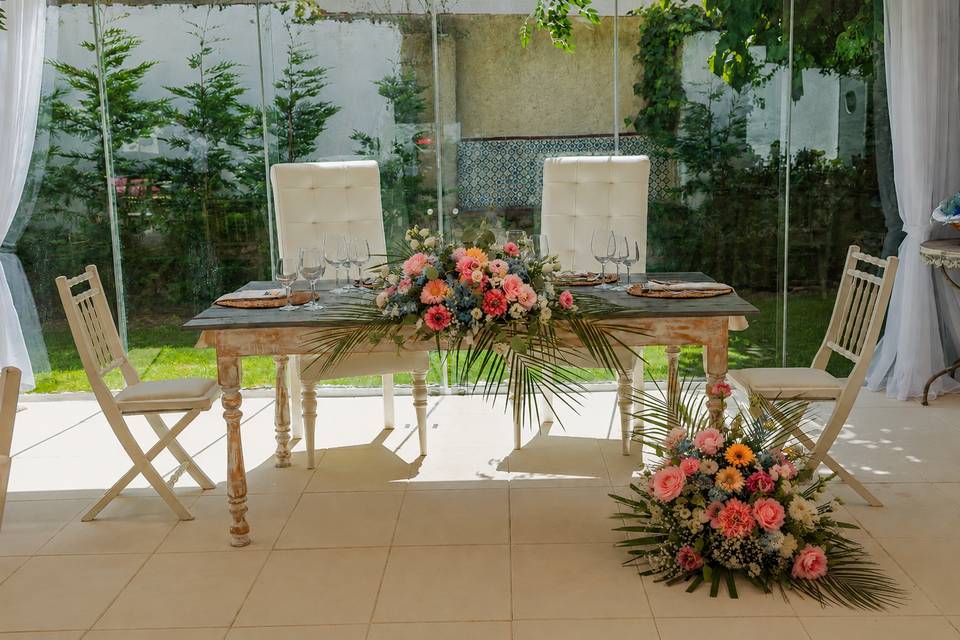 Mesa dos Noivos