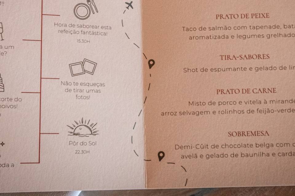 Menu interior