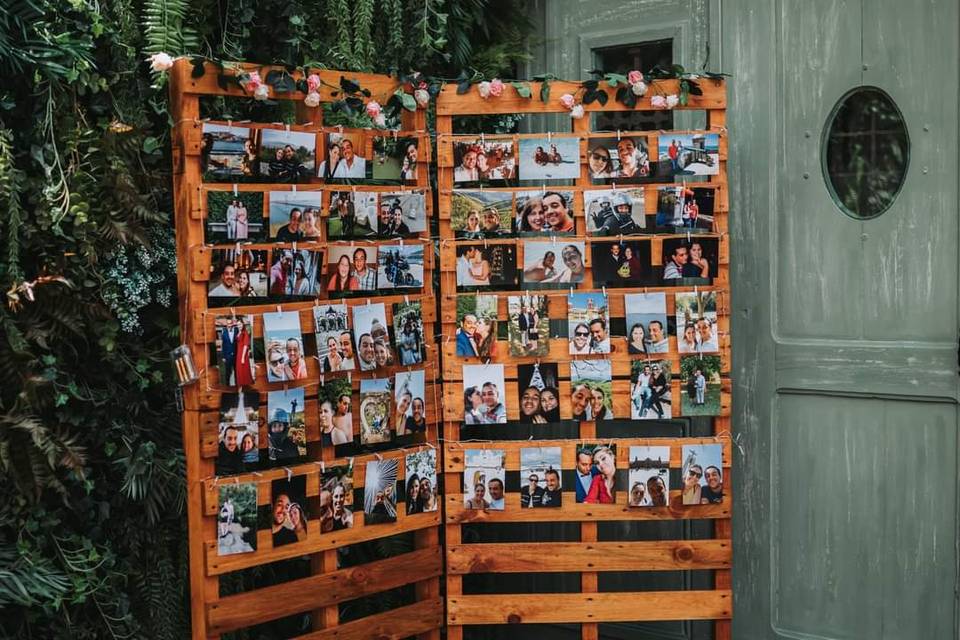 Mural de fotos