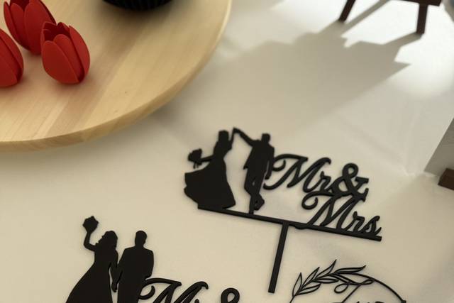 Vários Topos de Bolo