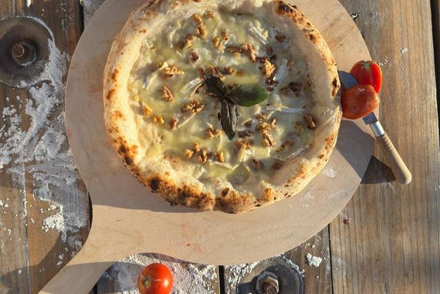 Pizzas feita na hora