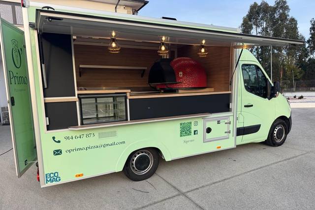 Interior do nosso food truck