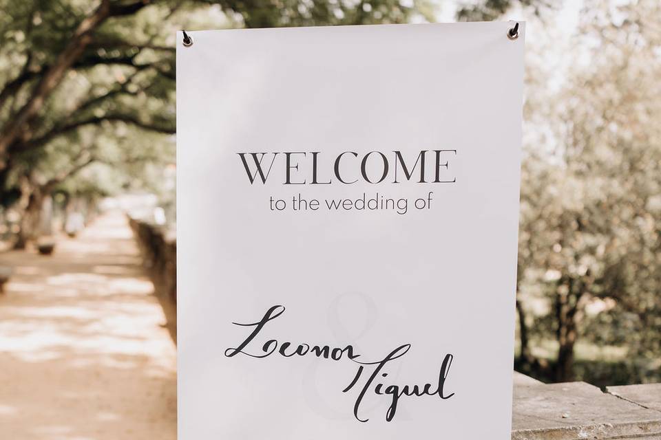 Welcome Sign