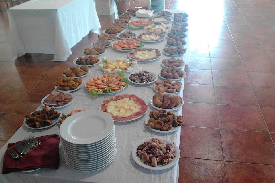 Buffet catering